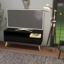 Leo Sims 2 New Meshes Coley Chair Marlaw Tv Stand Dowload At New Site Download Sims 4 Bedroom Living Room Sims 4 Sims