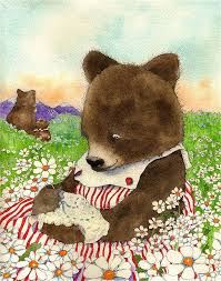 Drawing animals with human characteristics. Craftsy Com Express Your Creativity Bear Paintings Animal Drawings Painting Blog