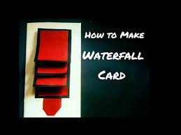 You can also make this process even easier by starting out with the scrapbook.com prescored a2 size cards. How To Make Waterfall Card Tutorial By Srushti Patil Youtube Waterfall Card Waterfall Card Tutorial Waterfall Cards