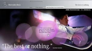 Great stories behind popular logo evolutions motor vehicles. Mercedes Launches New Slogan The Best Or Nothing