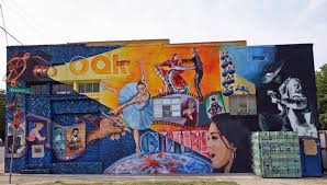 Bishop Arts District Dallas Restaurants Oak Cliff Mural Bishop Arts District Dallas Bishop Arts Arts District