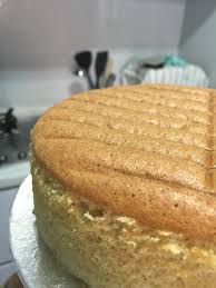 I Have Another Birthday Cake Order And A Banana Cake Was Requested As I M Coating It With Chocolate Ga Banana Sponge Cake Banana Recipes Sponge Cake Recipes
