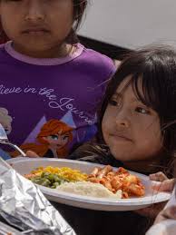 Easter Meal for the needy served in Lakewood Square Sunday