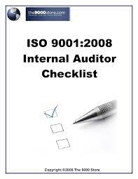Iso 9001 Internal Audit Checklist Internal Audit Audit Report Template