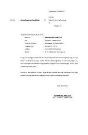 18.12.2012 · contoh, di inggris dalam. Contoh Surat Permohonan Izin Bupati