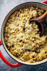 When you need incredible ideas for this recipes, look no better than this list of 20 best recipes to feed a group. Steak And Cheddar Mac And Cheese Recipe Pinch Of Yum