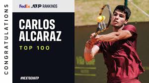 When the match starts, you will be able to follow alcaraz c. 18 Year Old Carlos Alcaraz Celebrates Top 100 Debut Atp Tour Mobsports