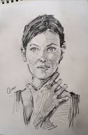 Sketchbook Self-Portrait and Separation Anxiety Experience