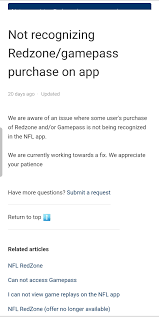Nfl redzone is a channel offered by nfl network and the users can live stream football matches, highlights, statistics, etc. Nfl App Not Working Roku Community