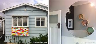 Resene alabaster is the same depth of colour as resene half bianca and it is best to have a contrast otherwise one white will end up looking dirty next to the other. A Major Renovation And Painting