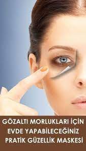gozalti morluklari icin pratik guzellik maskesi gozalti guzellik icin maskesi morluklari pratik in 2021 dark circles under eyes dark circle remedies better skin