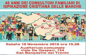 La struttura offre consulenza familiare, sociale, pedagogica, medica, legale, morale, finanziaria e attività di formazione. San Benedetto Auditorium Comunale Si Riuniscono I Consultori Di Ispirazione Cristiana Picenotime It