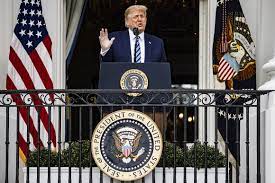 In his maiden speech as president, mr biden said: Trump Keeps Things Brief In First Public Address Since Hospitalization Politico