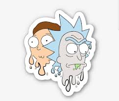 Meeseeks for a very important task. Rick Morty Drip Car Bumper Locker Notebook Wall Phone Sticker Decal Anysigns