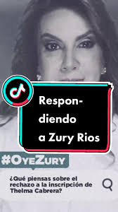 La verdadera razón por la que no inscribieron a Thelma Cabrera @Zury.R...