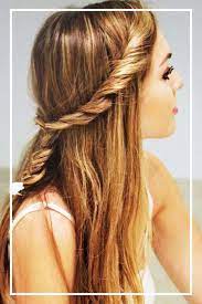 Let's be honest, long hair, don't care only works when you're not hanging out in 100°f weather. Easy Hairstyle For School Girl Long Hair Nisadaily Com