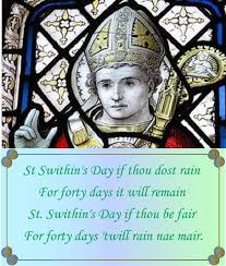 On 15 july 971, his. St Swithin S Day Globeus Training
