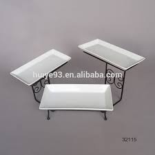 We provide the top series of 3 tier round serving platter for our valued customers. 3 Tier Rectangular Serving Platter Three Tiered Cake Tray Stand Food Server Display Plate Rack For Finger Food Buy 3 Tier Rectangular Serving Platter Three Tier Cake Tray Display Platter For Finger Food