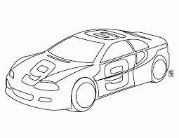 Teach your child how to identify colors and numbers and stay within the lines. Coloring Pages Print Race Car Coloring Pages Of Free Car Coloring Pages