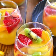 Tropical Sangria Recipe Beverages Cocktails With Sweet White Wine Malibu Caribbean Rum Pineapple Tropical Sangria Recipe Sangria Recipes Best Sangria Recipe