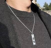 Buy MUSHA Metal Laser Engraving Human Eye Pendant Necklace – Stainless  Steel, Lightweight 16.4g, 50cm Chain, Custom Engraved Jewelry, Unique ...