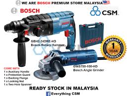 Choose bosch drill bit sets at screwfix.com. Combo Gbh2 24dre Hd Gws750 100 Hd Bosch Rotary Hammer Angle Grinder Set 06112721l6 Everything Csm