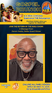 🎶 Calling all #NABJVoices! This year’s 2024 NABJ Gospel Brunch is getting  a reboot! We are bringing back THE NABJ CHOIR in a big way along with a  ✨STAR-studded lineup! The NABJ Choir will be led by ...
