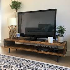 Reclaimed Wood Tv Stand Cabinet 47cm High Etsy Reclaimed Wood Tv Stand Tv Stand Wood Living Room Tv Stand
