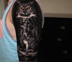 See owl tattoo stock video clips. Owl Tattoo By Steve Butcher Post 28823