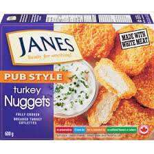 Pub Style Turkey Strips - Janes - 600 G