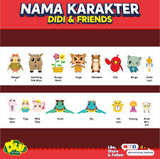 Maybe you would like to learn more about one of these? Nama Karakter Didi 2 Didi Friends Indonesia Facebook