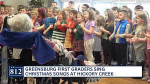 Greensburg students sing Christmas songs at Hickory Creek