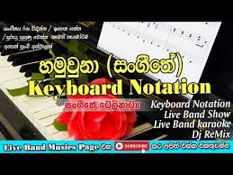 Warada piligannawa (sandun perera) keyboard notation. Hamu Una Sangeethe Theme Song Keyboard Notation Youtube