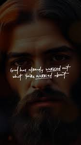 When you trust God, you have no basis to worry