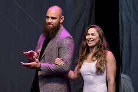 Former wwe women's champion and ufc legend ronda rousey has announced she is expecting her first child with husband travis browne. Watch Ronda Rousey Ufc S Travis Browne Attack Security After Match On Wwe Raw Bleacher Report Latest News Videos And Highlights