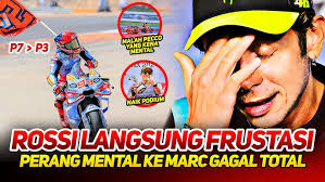 VALENTINO ROSSI LANGSUNG TERDIAM🔥MARC MARQUEZ MELESAT JUARA~PERANG MENTAL  KE MARC GAGAL TOTAL