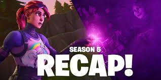 No one escapes the loop, not on your watch. How To View Your Personal Fortnite Season 5 Recap From Epic Games Fortnite Intel