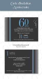 Carte D Anniversaire Invitation 60 Ans Carte Invitation Anniversaire Carte Invitation Invitation