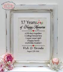 If you're as addicted to homeware and buying as much furniture as your home can possibly fit as we are, then you'll be thrilled by this news! 17th Wedding Anniversary Gifts 17 Years Married 17 Years Together Gift For Anniver 16th Wedding Anniversary 9th Wedding Anniversary 18th Wedding Anniversary