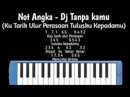 Not pianika Ku tarik ulur perasaan tulusku kepadamu ( Tanpa Kamu ) - YouTube