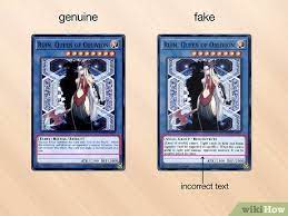 Where do you put the name on a yu gi oh card? 4 Ways To Identify Fake Yu Gi Oh Cards Wikihow