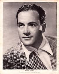 Vintage 1935 Classic Movie Actor Buddy Rogers Photograph Print Linen Paper