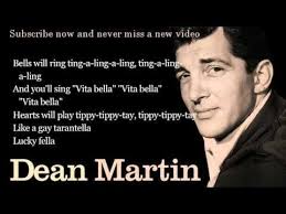 Dean Martin That S Amore Lyrics Dean Martin Lyrics Dean