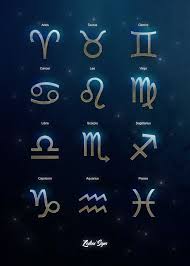Zodiac Signs Poster Print By Christopher Sanabria Displate In 2020 Zodiac Signs Symbols Zodiac Sign Designs Zodiac