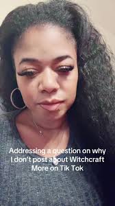 She Speaks of Witchcraft Shes A Black Woman