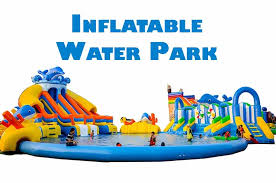 Custom Inflatable Water Parks For Sale