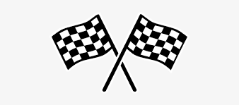 Two checked flags, racing flags auto racing, racing flag, game, flag, text png. Race Flags Car Racing Flag Transparent Transparent Png 500x300 Free Download On Nicepng