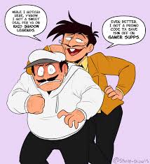 Arts and Farts — Love your art! The way Theo leans on Peppino in...