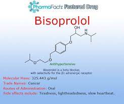 Bisoprolol Adrenergic Receptors Molecular Molecular Mass