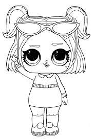 Dibujos Para Colorear Munecas Lol Imprimir En Formato A4 Unicorn Coloring Pages Cute Coloring Pages Bee Coloring Pages